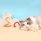 Baumwoll Seil Kratzspielzeug interaktives Katzenspielzeug Spirale