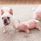 Schwein Siggi Hunde Plüsch Kuscheltier und Kau Spielzeug