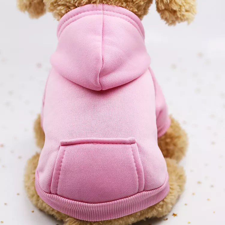 Hoodie Sweater Hundesweatshirt Sweatshirt Pullover Pulli für Hunde Detailbild Rosa