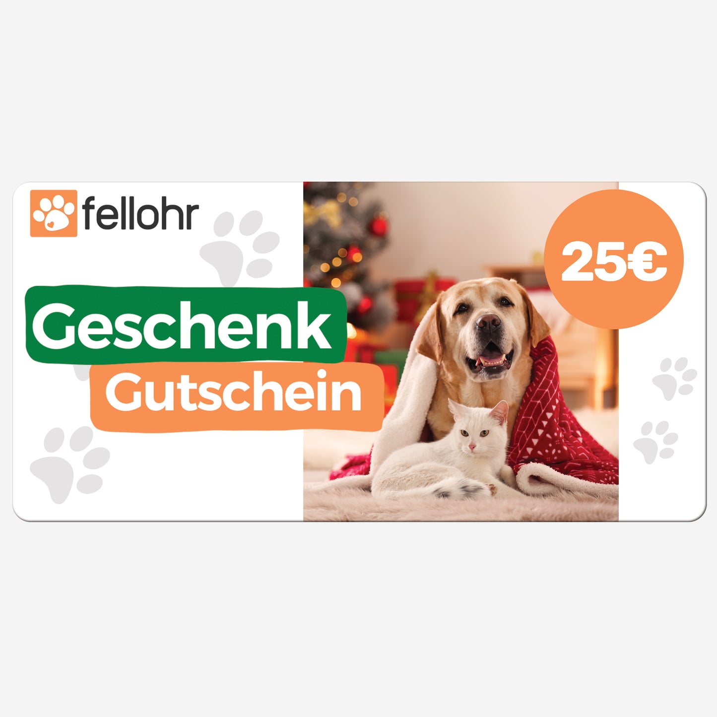 Digitaler Fellohr.de Geschenk Gutschein